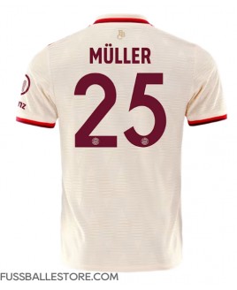 Günstige Bayern Munich Thomas Muller #25 3rd trikot 2024-25 Kurzarm